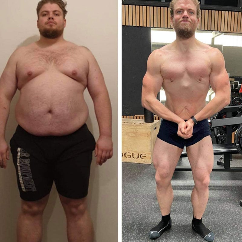 Martin Støvring - 62 kilo på 14 måneder